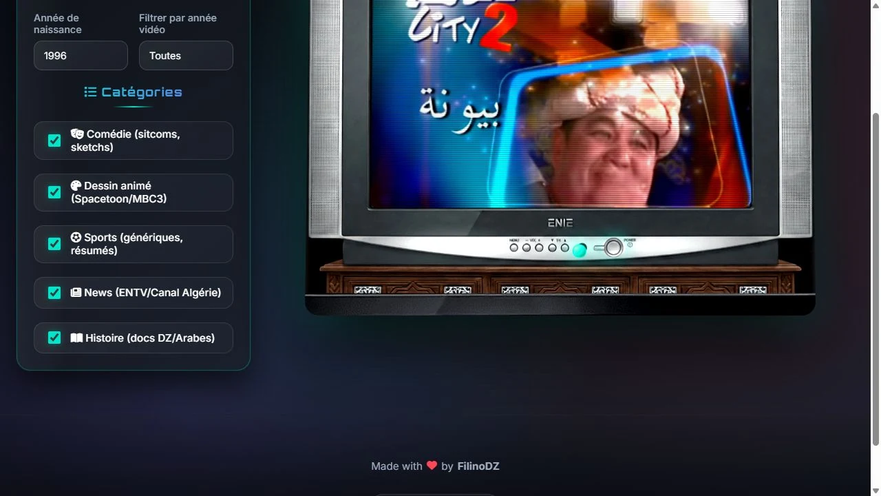 Capture de Nostalgia TV DZ
