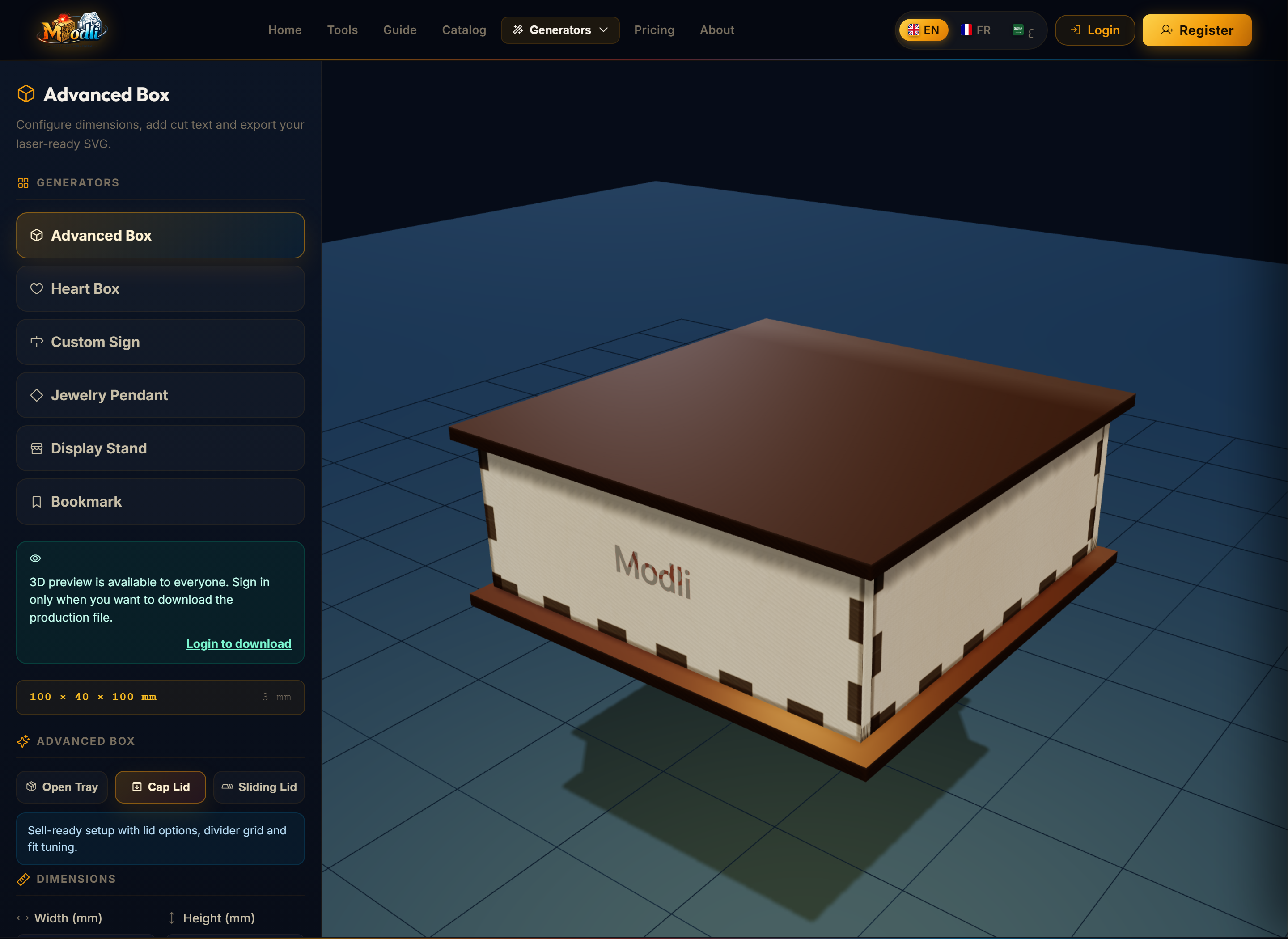 Modli Screenshot