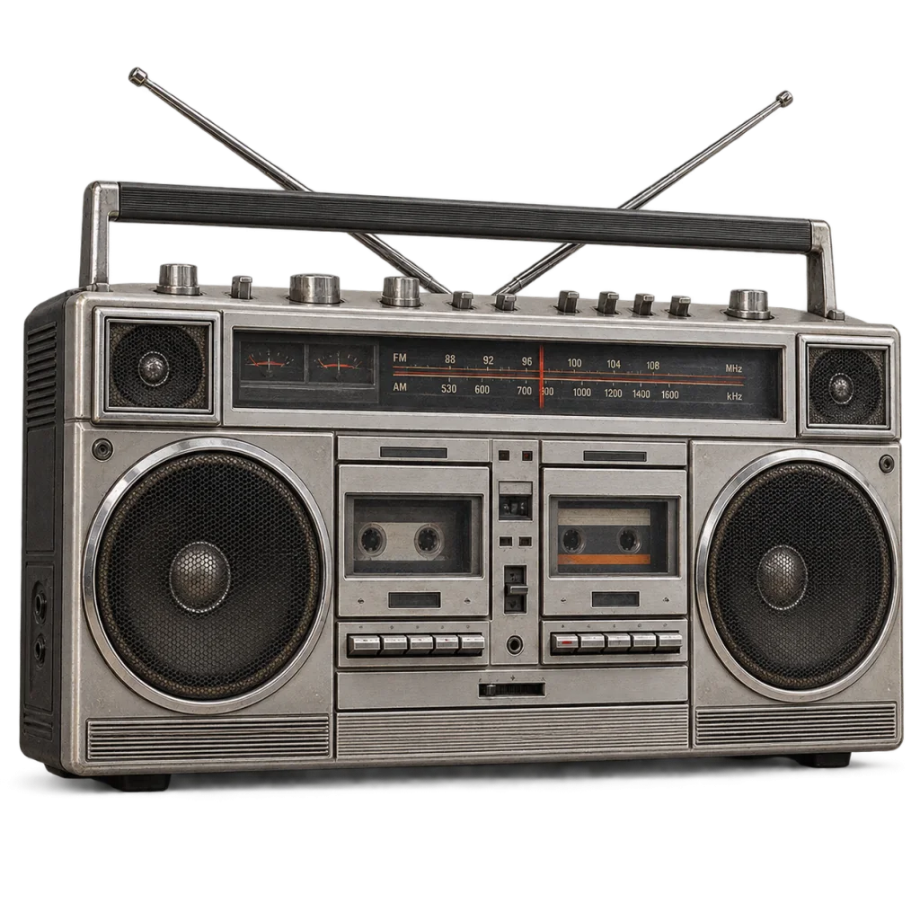 Boombox stéréo